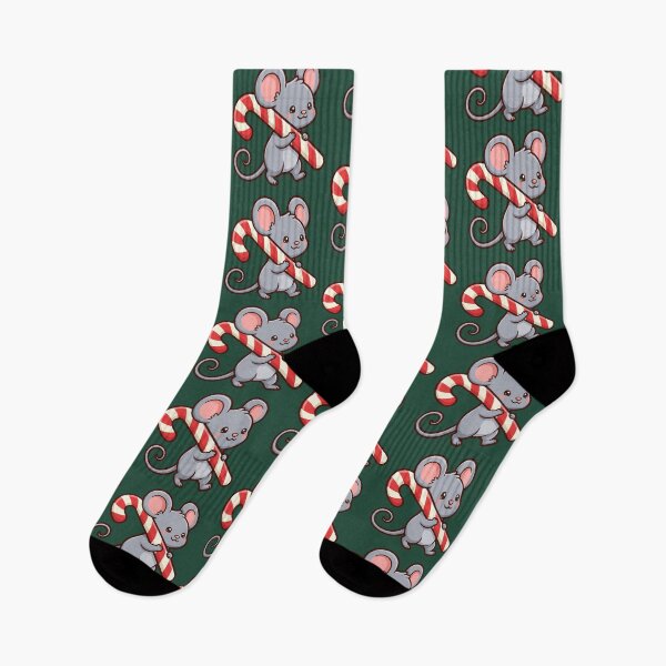 Item preview, Christmas Mouse Candy Cane Thief designed and sold by Rariks.