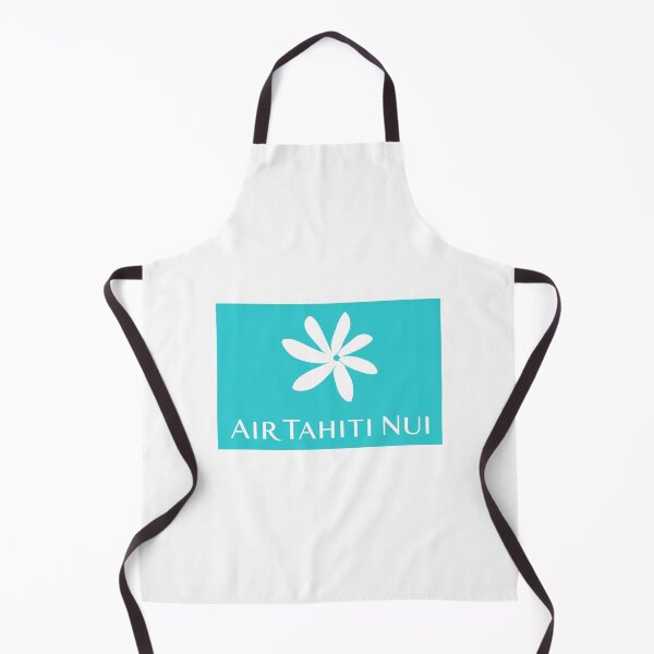 Item preview, Air Tahiti Nui Logo Turquoise Tiare Flower French Polynesia Airline designed and sold by Laura  R Reid.