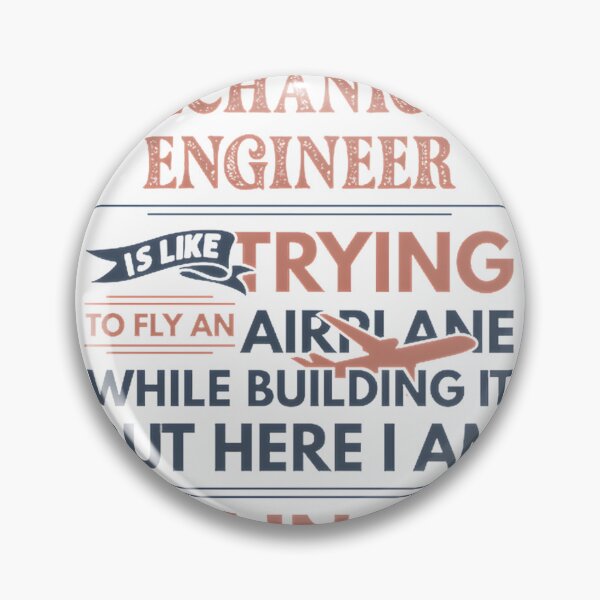 Item preview, Funny Mechanical Engineer Gift - Designing and Flying an Airplane Metaphor designed and sold by dr3bdulbari87.