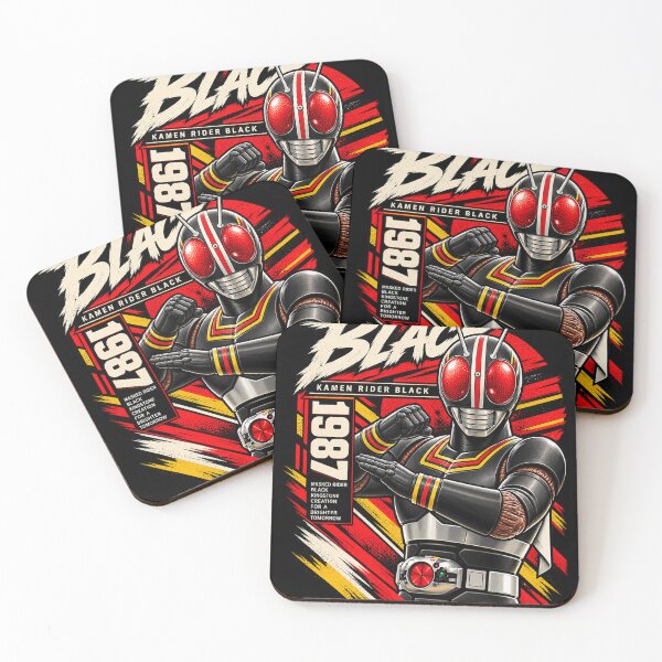 Item preview, Kamen Rider Black Retro Vector Japanese Tokusatsu Hero designed and sold by shincustomid.