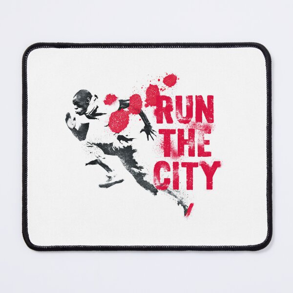 Item preview, Olympic Sprinter Exploding Out Of Blocks Urban Stencil designed and sold by EdvvinStudios.