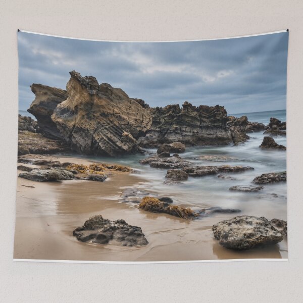 Item preview, Sculpted Shore in Silky Blue designed and sold by Kimberly Palmer.
