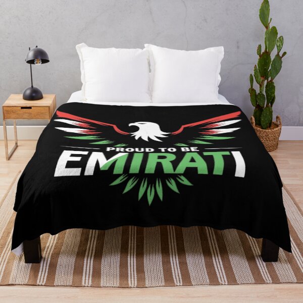Item preview, Proud to Be Emirati - Tricolor Eagle Spread Wings Design designed and sold by Lucid Dream Pixel.