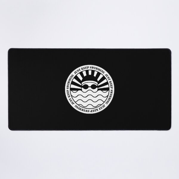 Item preview, Just Keep Swimming Inspirational Swim Lover Design for Water Enthusiasts designed and sold by Angelizen.