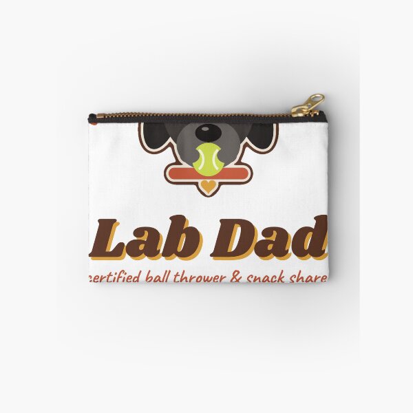 Artikelvorschau, Lab Dad - Black Labrador Ball Thrower Dog Dad entworfen und verkauft von Good Little Days.