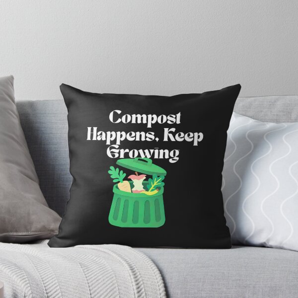 Artikelvorschau, Compost Happens, Keep Growing entworfen und verkauft von Bubpat.