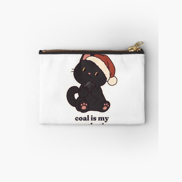 Item preview, Black Cat Christmas Coal Is My Aesthetic Gothmas designed and sold by OuqCreations.