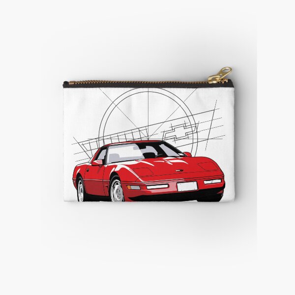 Item preview, Corvette C4 American Sports Car – Retro Automotive Art designed and sold by tupaffi.