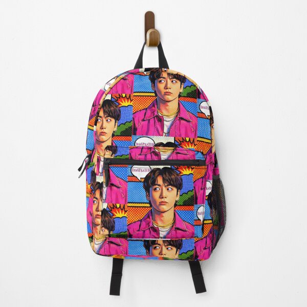 Item preview, BTS Jungkook - trusfrated meme - colourful pop art  designed and sold by moteesshop.
