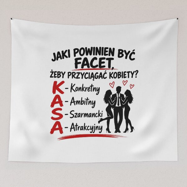 Item preview, Jaki powinien być facet – KASA designed and sold by PRINTIONAL.
