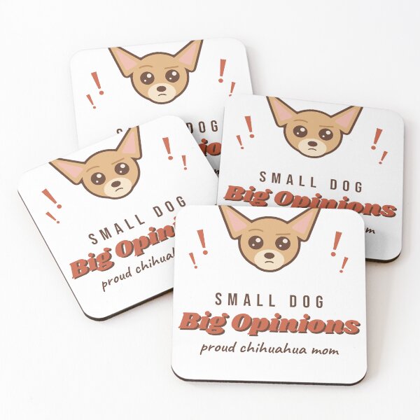 Item preview, Small Dog, Big Opinions - Funny Chihuahua Mom designed and sold by Good Little Days.