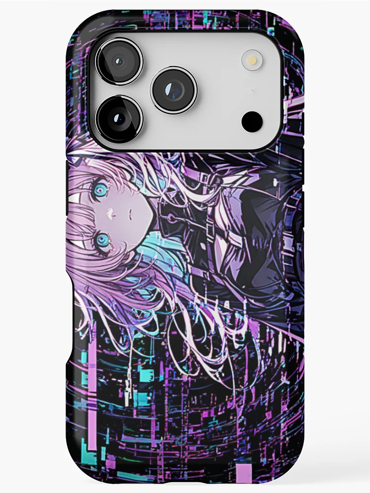 Thumbnail 1 of 4, iPhone Case, glitch designed and sold by Emaple.