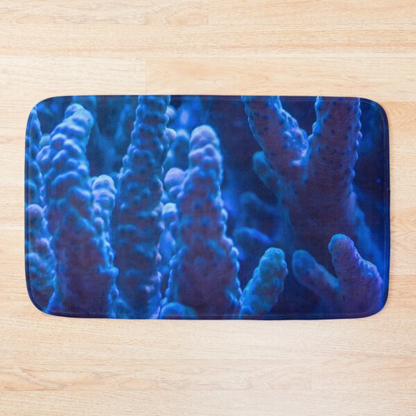 Item preview, Deep Blue Bioluminescent Digitata Coral Macro designed and sold by Luxxe87.