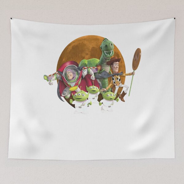 Item preview, Story Buzz Woody Rex Aliens Moon Group designed and sold by TwolipfweddyTM.