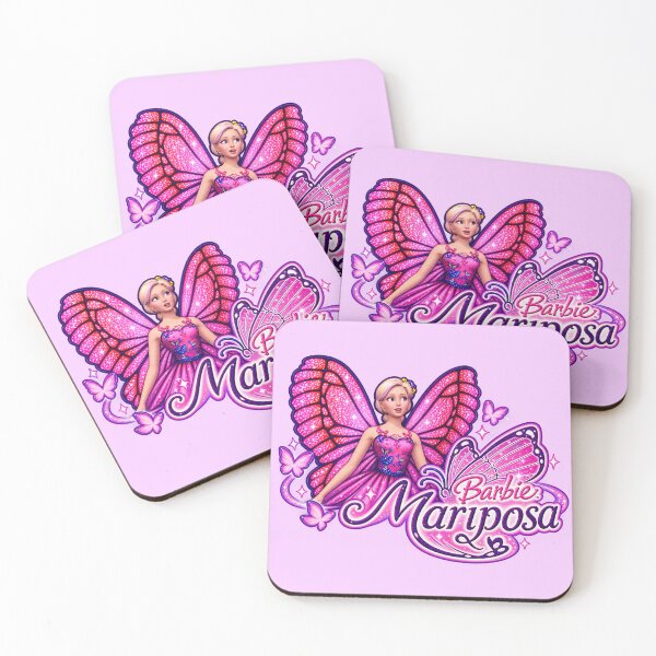 Item preview, Barbie Mariposa Logo Print designed and sold by btluvs.