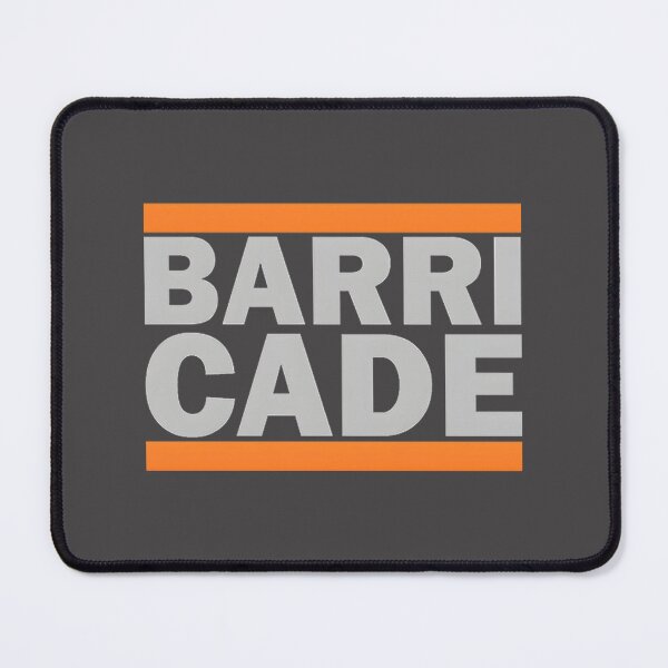 Item preview, Barricade Design Inspired by Classic Hip Hop Style with Bold Orange Accents designed and sold by Arthur Dal Pino.