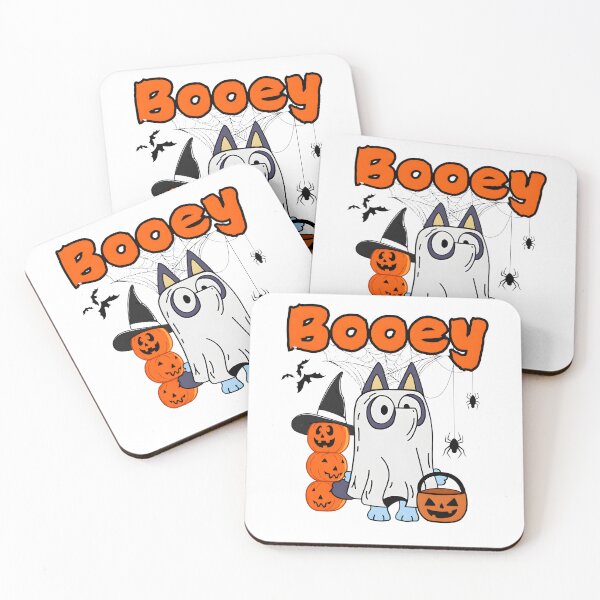 Item preview, Booey Bluey Halloween Ghost Pumpkin Witch designed and sold by Kleinpixel.