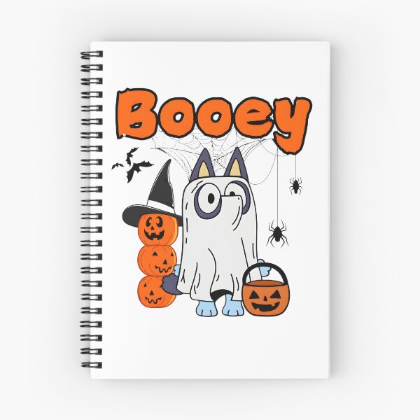 Item preview, Booey Bluey Halloween Ghost Pumpkin Witch designed and sold by Kleinpixel.