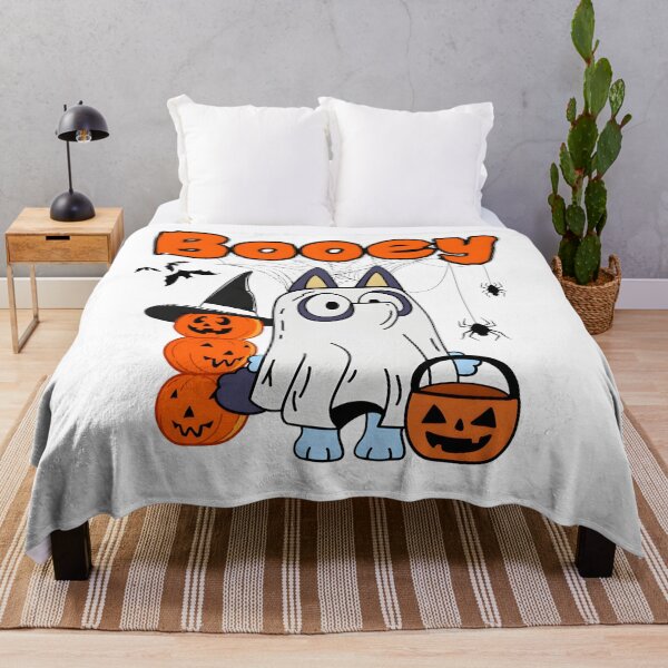 Item preview, Booey Bluey Halloween Ghost Pumpkin Witch designed and sold by Kleinpixel.