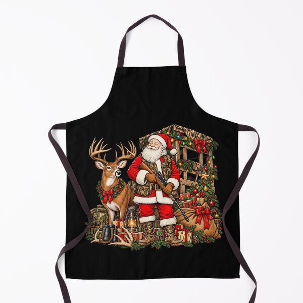 Item preview, Deer Hunting Santa Christmas Xmas designed and sold by teesterra.