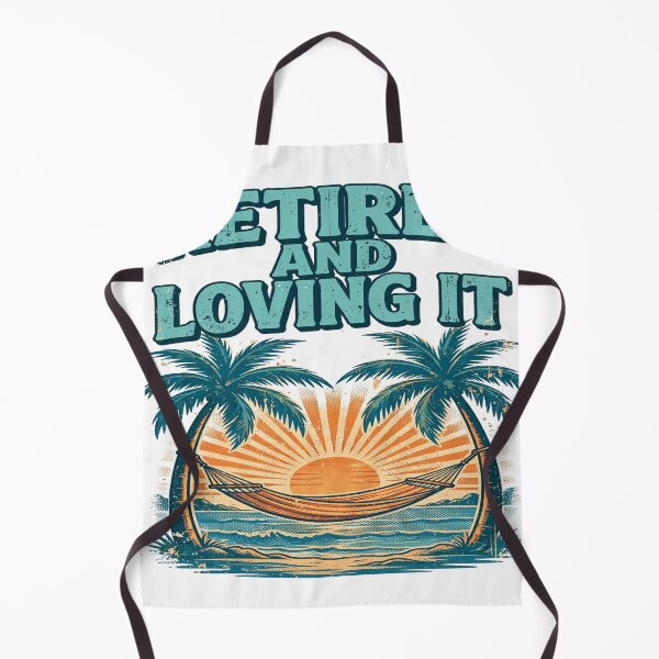 Item preview, Retired And Loving It Beach Sunset Retirement T-Shirt designed and sold by EverydayBadge.