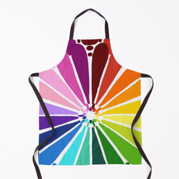 Item preview, Lineless Rainbow Color Wheel Mandala | Vibrant Vector Mosaic Art designed and sold by FioreDiCiliegio.