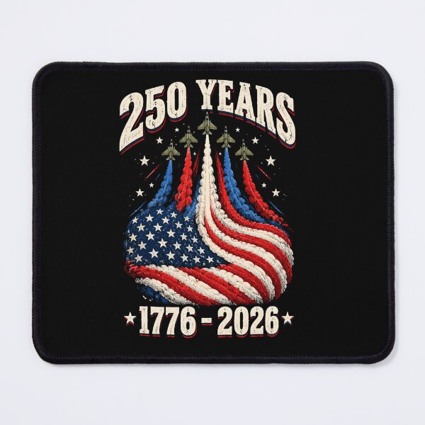 Item preview, americana 2024 stars stripes vintage 50 year countdown fireworks trees designed and sold by DariaOltes.