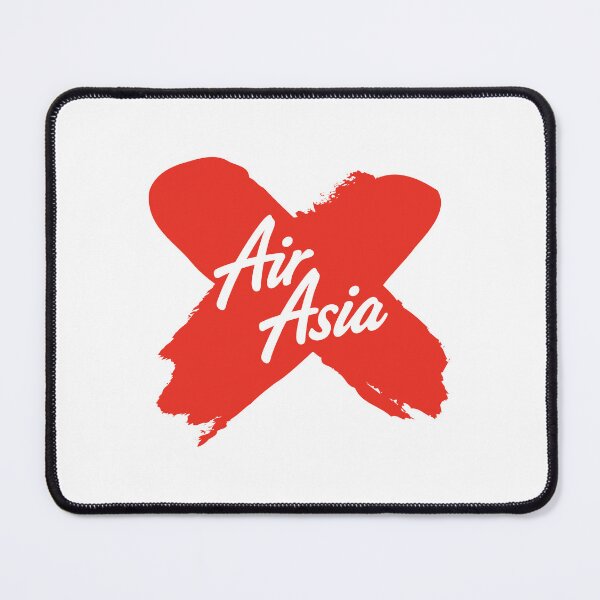 Item preview, AirAsia X Logo Red Brush Stroke Cross Airline Brand Emblem designed and sold by Laura  R Reid.