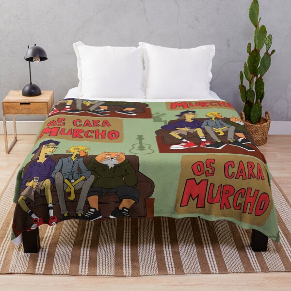 Aperçu de l'œuvre Os cara murcho – Cartoon Friends on the Couch créée et vendue par Borbulhastudio.