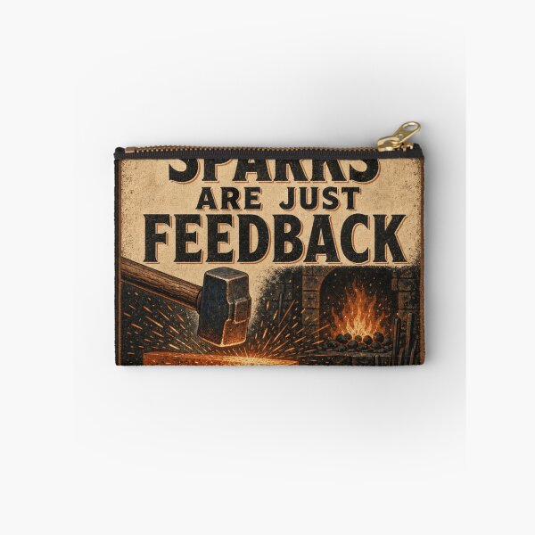 Aperçu de l'œuvre Sparks Are Just Feedback – Motif Couteliers Forge Catalogue d'Outils créée et vendue par BoosterShop.