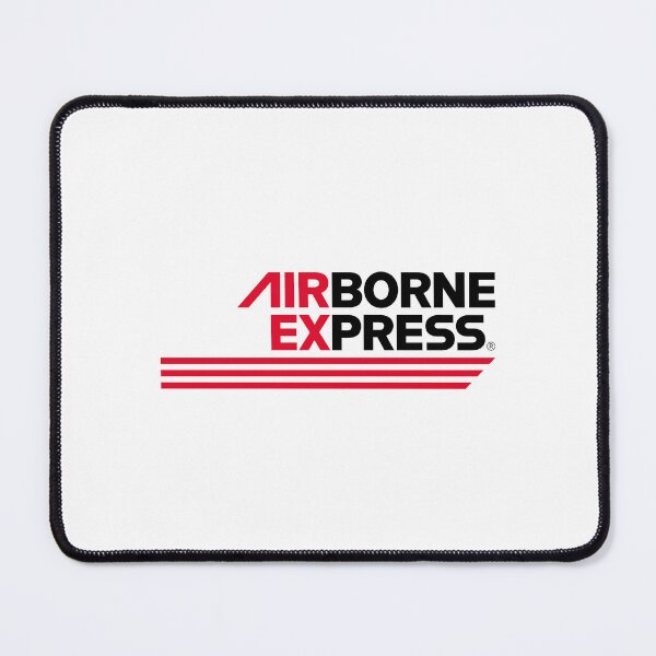 Artikelvorschau, Airborne Express Logo Rot-Schwarze Streifen Lieferung Luftfracht Marke entworfen und verkauft von Laura R Reid.