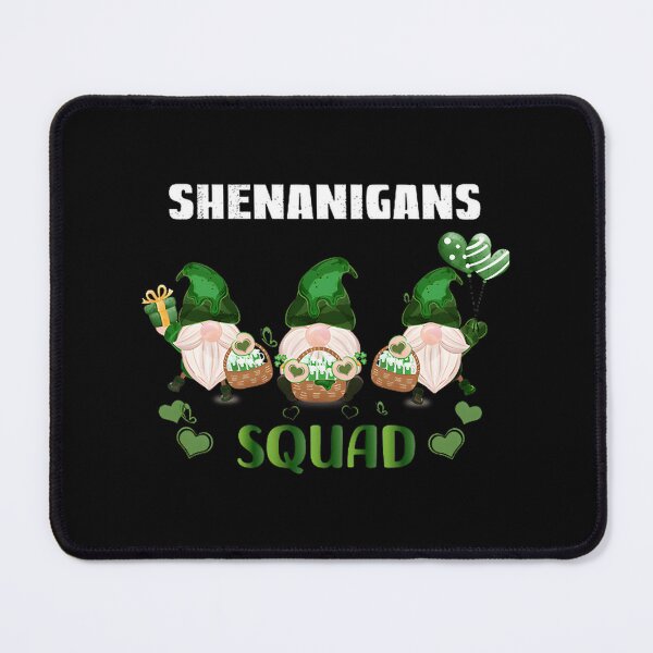 Item preview, Shenanigans With My Gnomies Funny St. Patrick's Day Gnome Design with Shamrocks and Irish Green Theme designed and sold by Abbozuz.