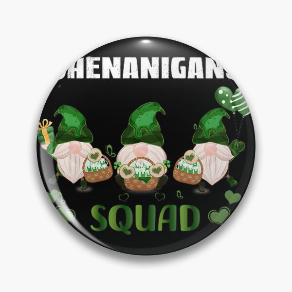Item preview, Shenanigans With My Gnomies Funny St. Patrick's Day Gnome Design with Shamrocks and Irish Green Theme designed and sold by Abbozuz.