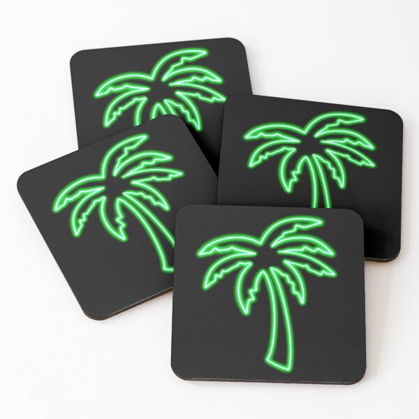 Item preview, Neon Palm Tree designed and sold by Super Neon Pixels .