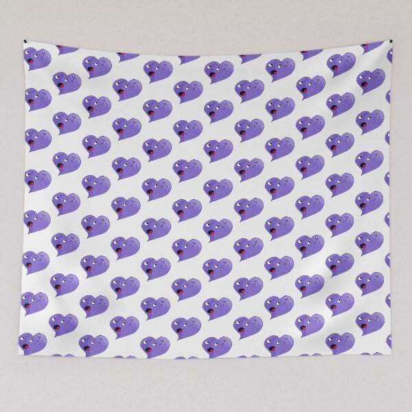 Item preview, Purple Oil Textured Broken Heart Design for Valentine's Day designed and sold by Abbozuz.