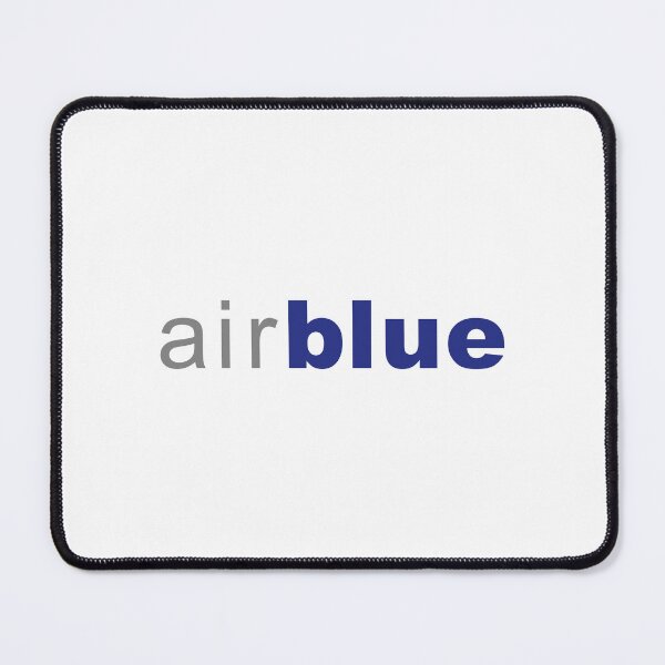 Item preview, Airblue Logo Gray Blue Wordmark Pakistani Airline Brand designed and sold by Laura R Reid.
