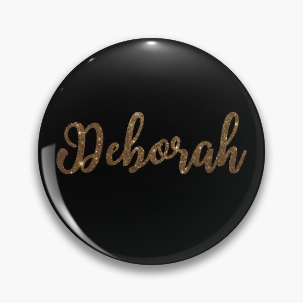 Item preview, Deborah Golden Sparkly Personalised Name Design designed and sold by CamilasPrints.