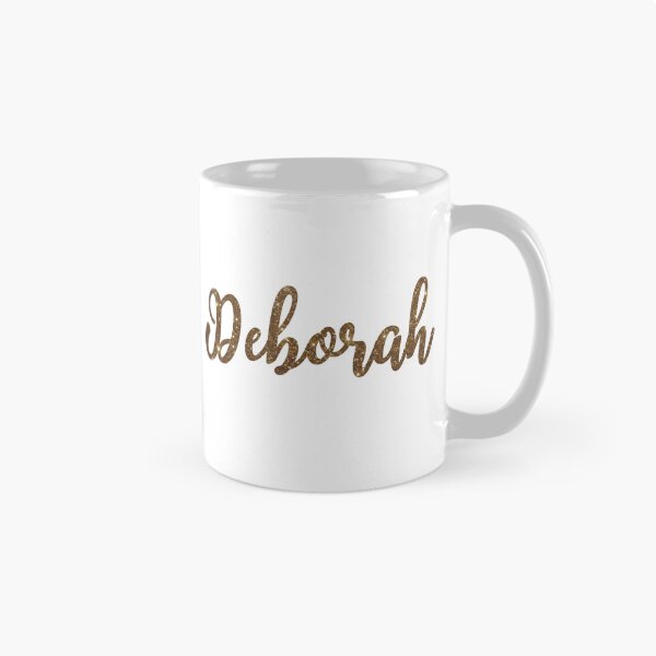 Item preview, Deborah Golden Sparkly Personalised Name Design designed and sold by CamilasPrints.