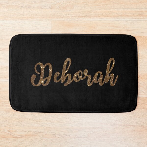 Item preview, Deborah Golden Sparkly Personalised Name Design designed and sold by CamilasPrints.