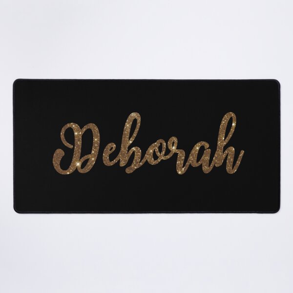 Item preview, Deborah Golden Sparkly Personalised Name Design designed and sold by CamilasPrints.