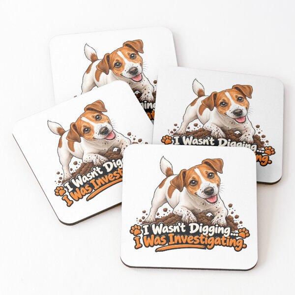 Item preview, Funny Jack Russell Digging Dog designed and sold by MegzDesign.