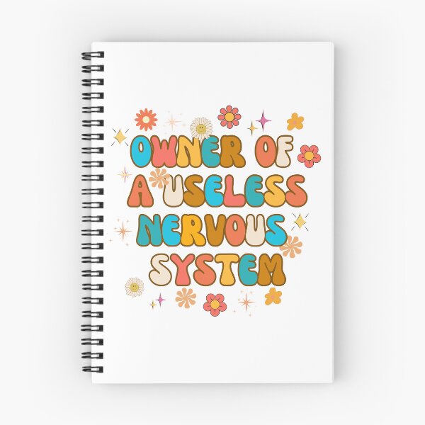 Item preview, Owner Of A Useless Nervous System Pots Awareness Retro Groovy designed and sold by kristy1003.