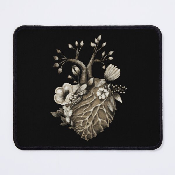 Item preview, Anatomical Heart Tree Surreal Botanical Art designed and sold by BlackNordicLines.