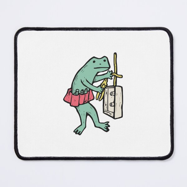 Item preview, Electrician Gecko Wiring a Junction Box designed and sold by BysonDesigns.