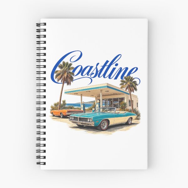 Artikelvorschau, Coastline Mint Oldtimer-Retro-Roadtrip entworfen und verkauft von sasaPRO.