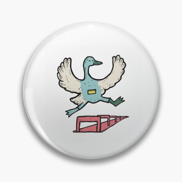 Item preview, Hurdling Ostrich Clearing the Barrier designed and sold by BysonDesigns.