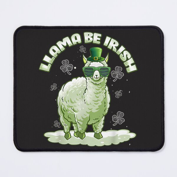 Item preview, Llama Wearing Green for St. Patrick's Day Celebration designed and sold by Abbozuz.