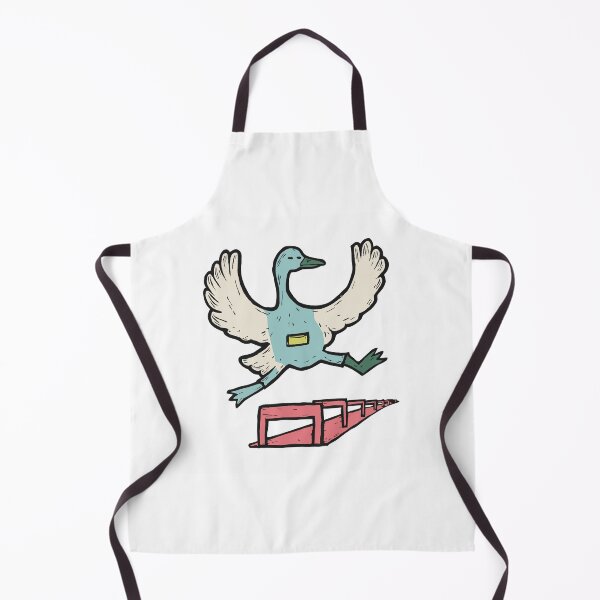 Item preview, Hurdling Ostrich Clearing the Barrier designed and sold by BysonDesigns.