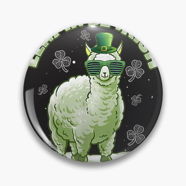 Item preview, Llama Wearing Green for St. Patrick's Day Celebration designed and sold by Abbozuz.