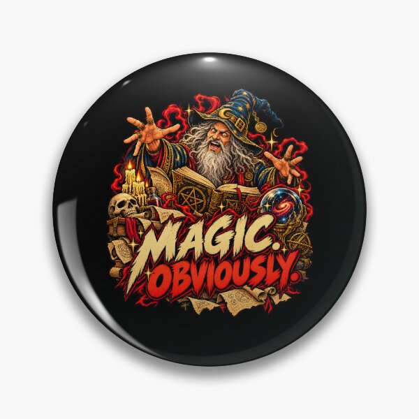 Item preview, Magic Obviously Wizard designed and sold by Pandaburba.